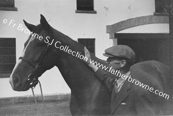 KILLEEN CASTLE   LORD FINGAL WITH HORSE